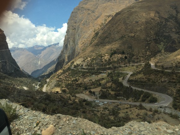 Questions raised by the  mountain roads in the Andes.